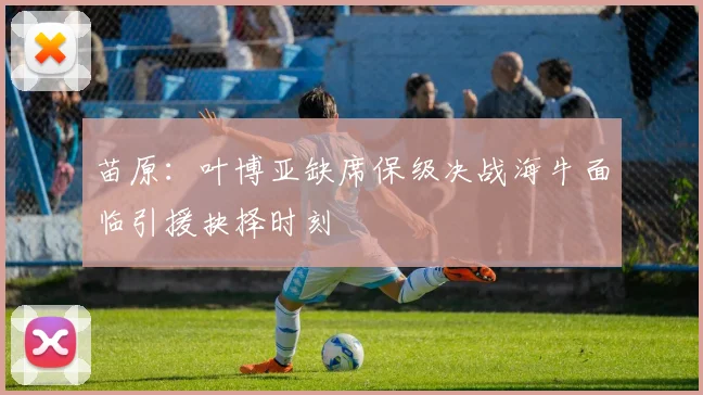 苗原：叶博亚缺席保级决战海牛面临引援抉择时刻